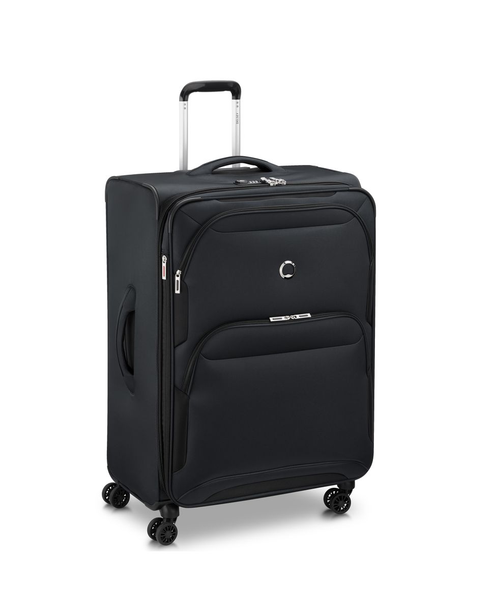 Maleta grande Sky Max 2.0 blanda con capacidad de 108 L - Delsey Paris - Negro Negro-2