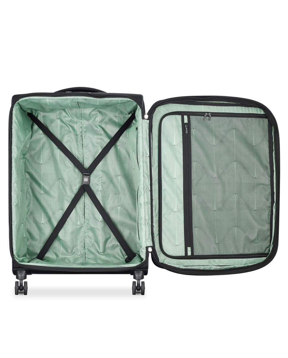 Maleta grande Sky Max 2.0 blanda con capacidad de 108 L - Delsey Paris - Negro Negro-3