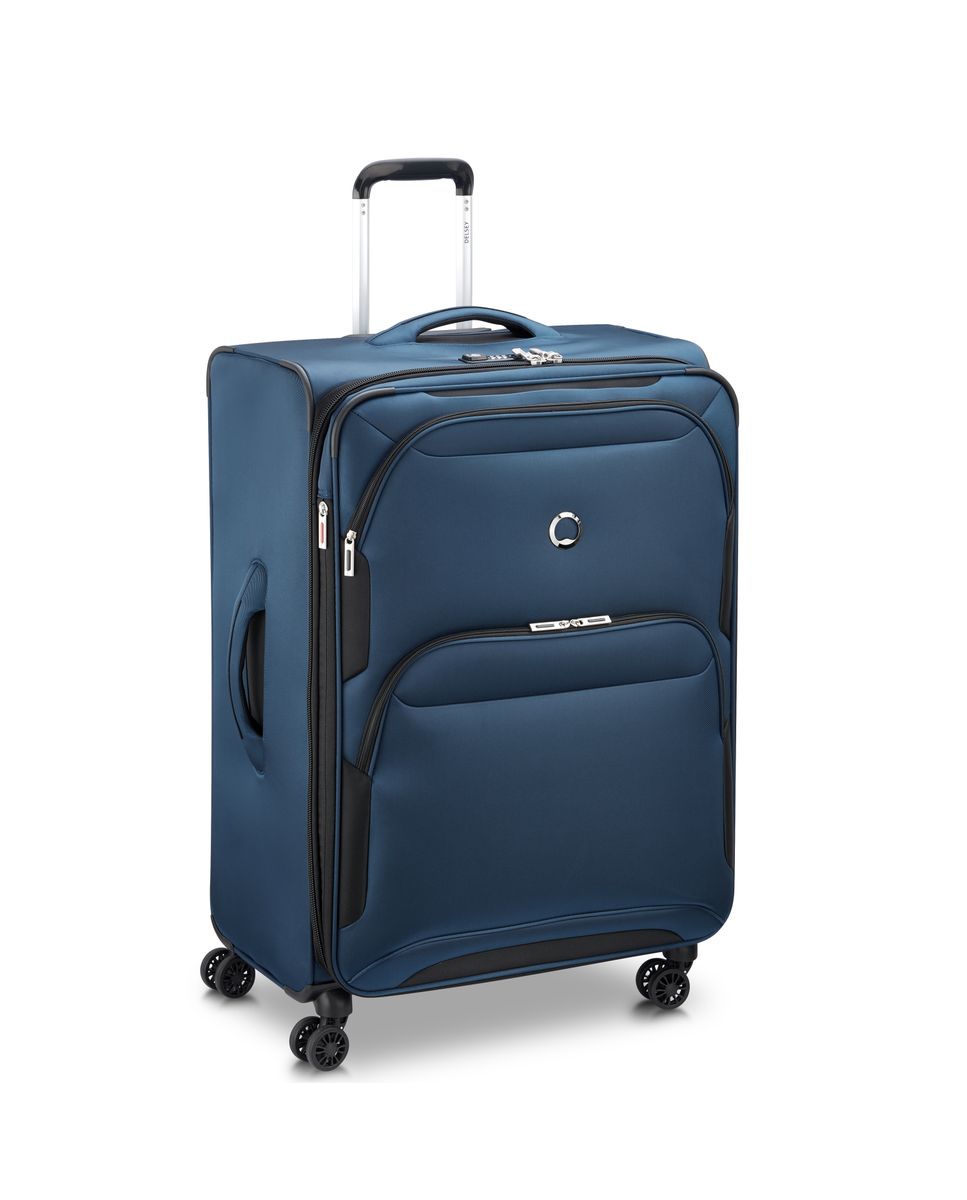 Maleta grande Sky Max 2.0 blanda con capacidad de 108 L - Delsey Paris - Azul Azul-2