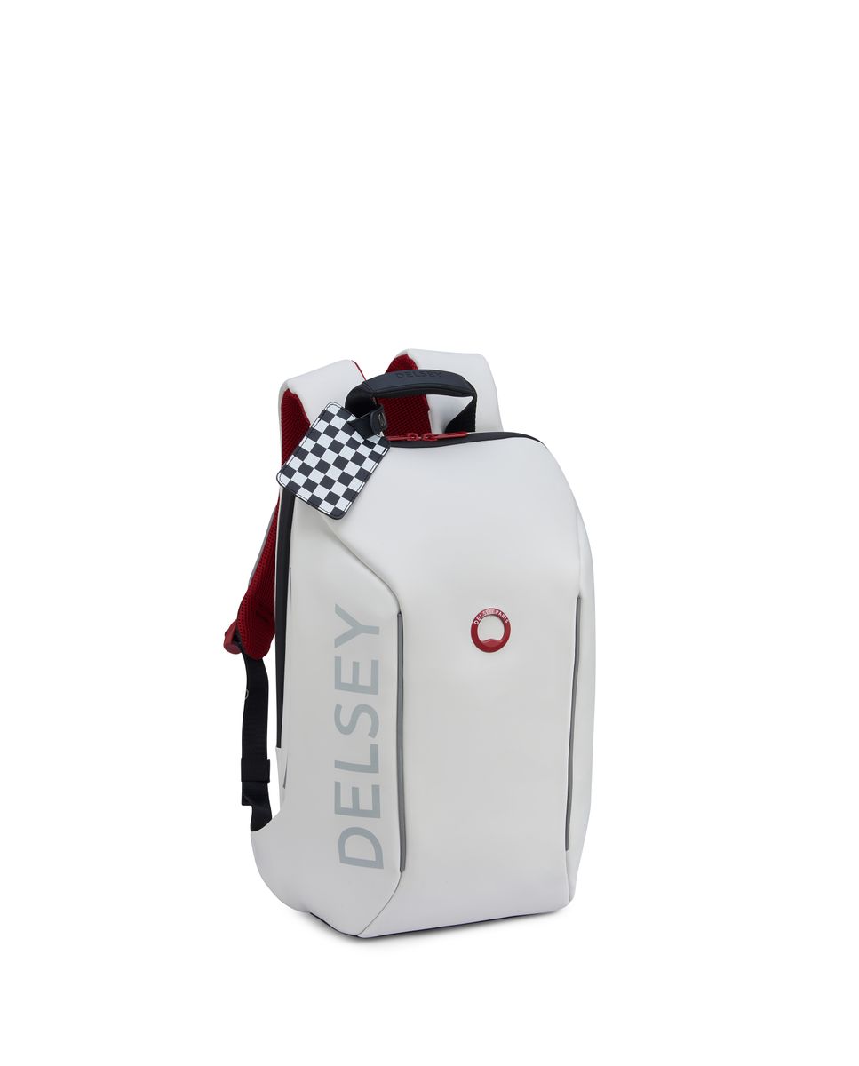 Mochila Securain impermeable edición limitada Formula 1 - Delsey Paris - Blanco Blanco-2