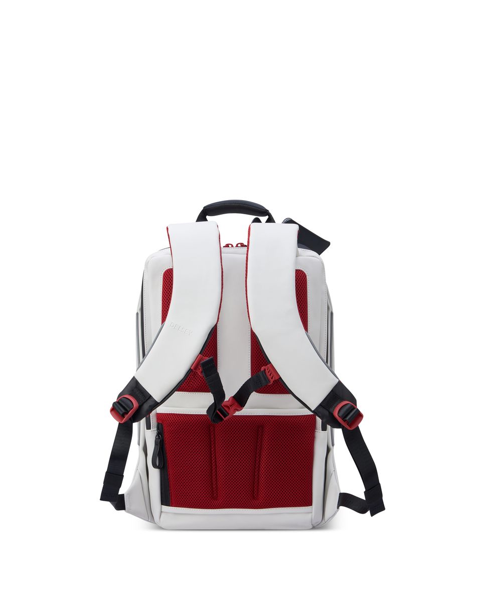 Mochila Securain impermeable edición limitada Formula 1 - Delsey Paris - Blanco Blanco-4