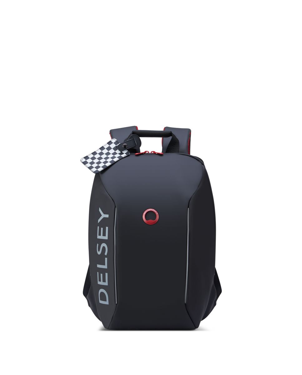 Mochila Securain impermeable edición limitada Formula 1 - Delsey Paris - Negro Negro-1