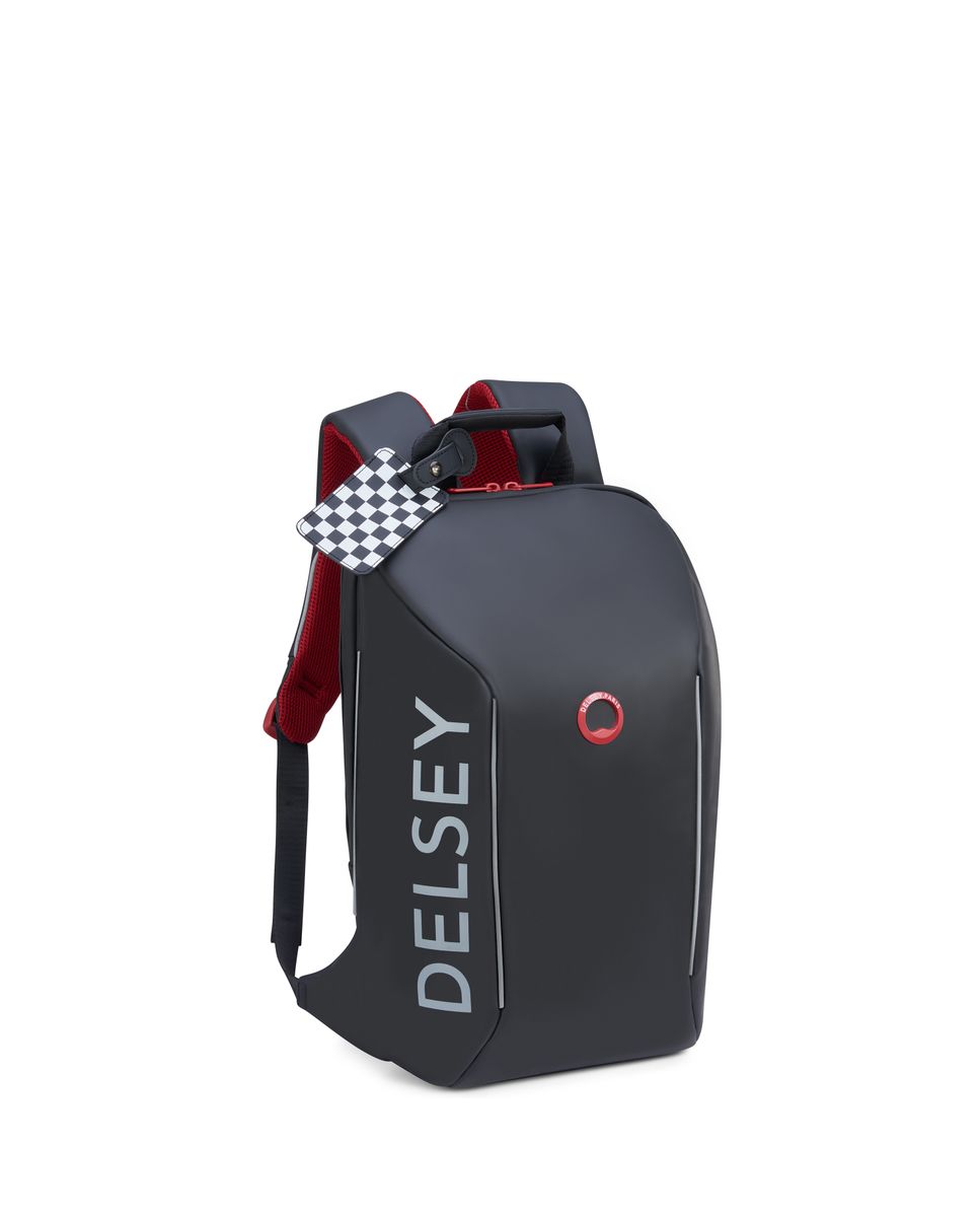 Mochila Securain impermeable edición limitada Formula 1 - Delsey Paris - Negro Negro-2