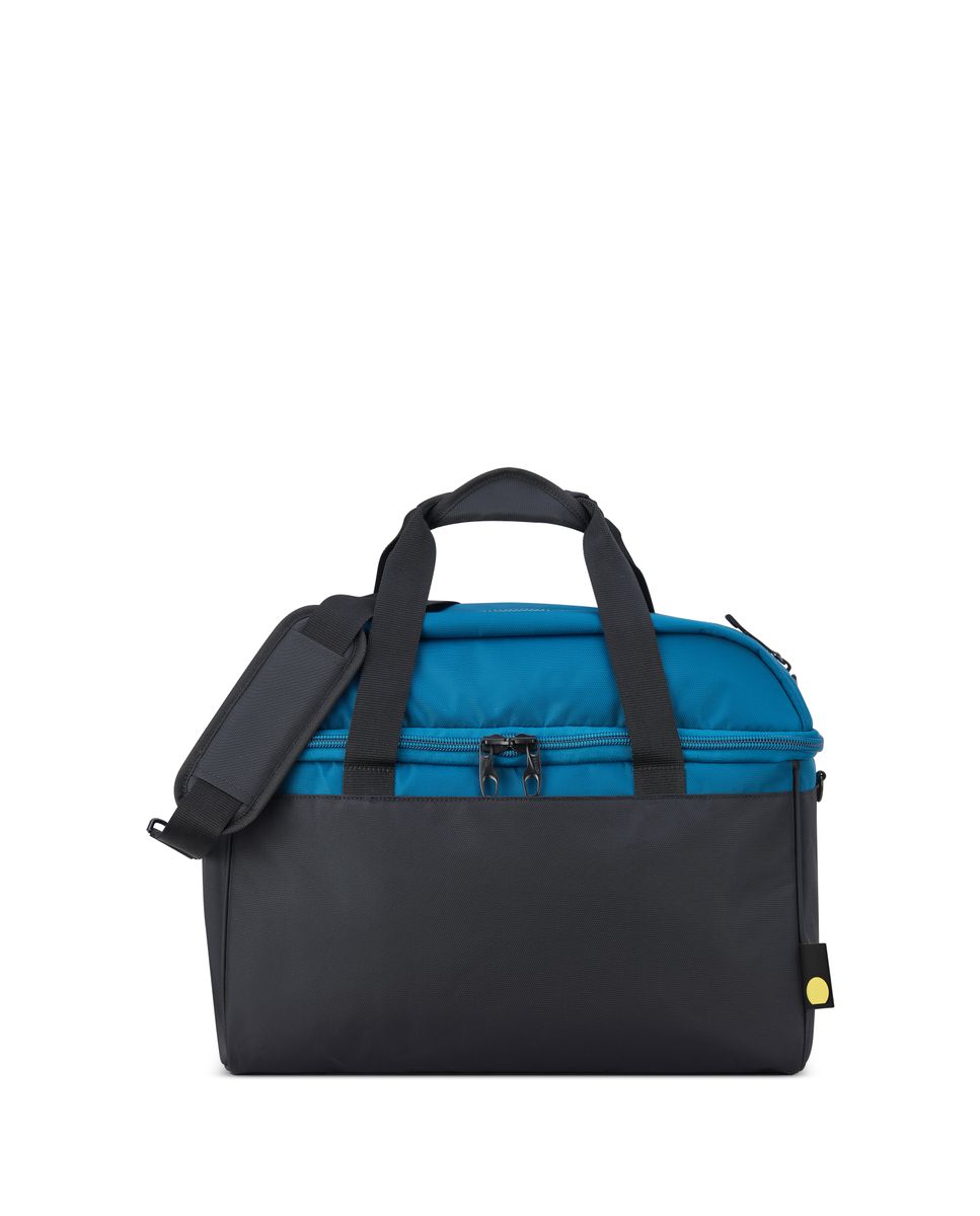 Bolsa de viaje egoa con tejido impermeable y capacidad de 34 l - Delsey Paris - Azul / Negro Azul / Negro-1