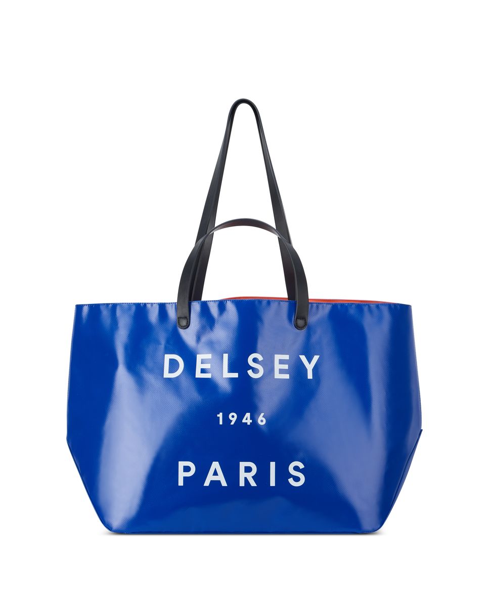 Imagen 0 de Bolsa de viaje Croisiere compatible con sistema trolley talla M Azul índigo