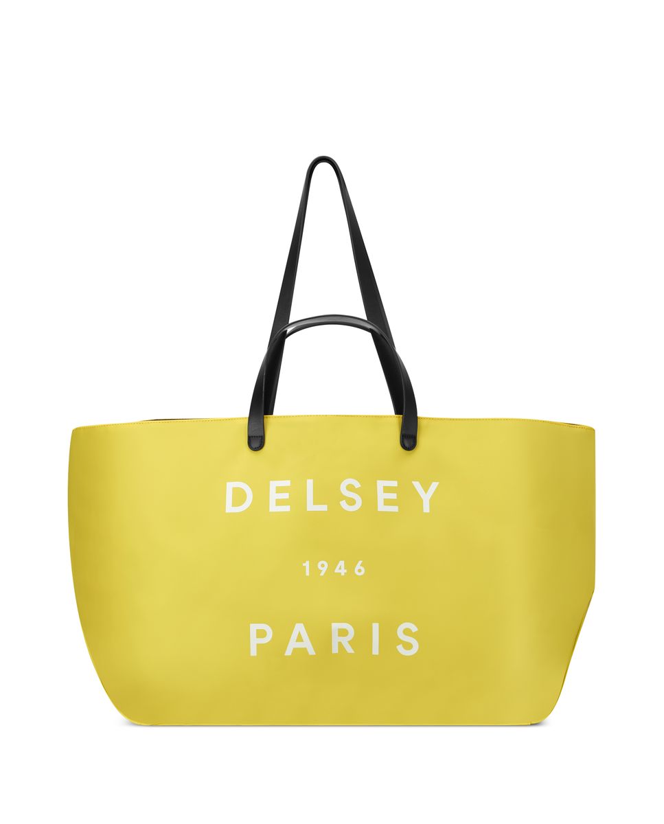 Imagen 0 de Bolsa de viaje Croisiere compatible con sistema trolley talla L Amarillo