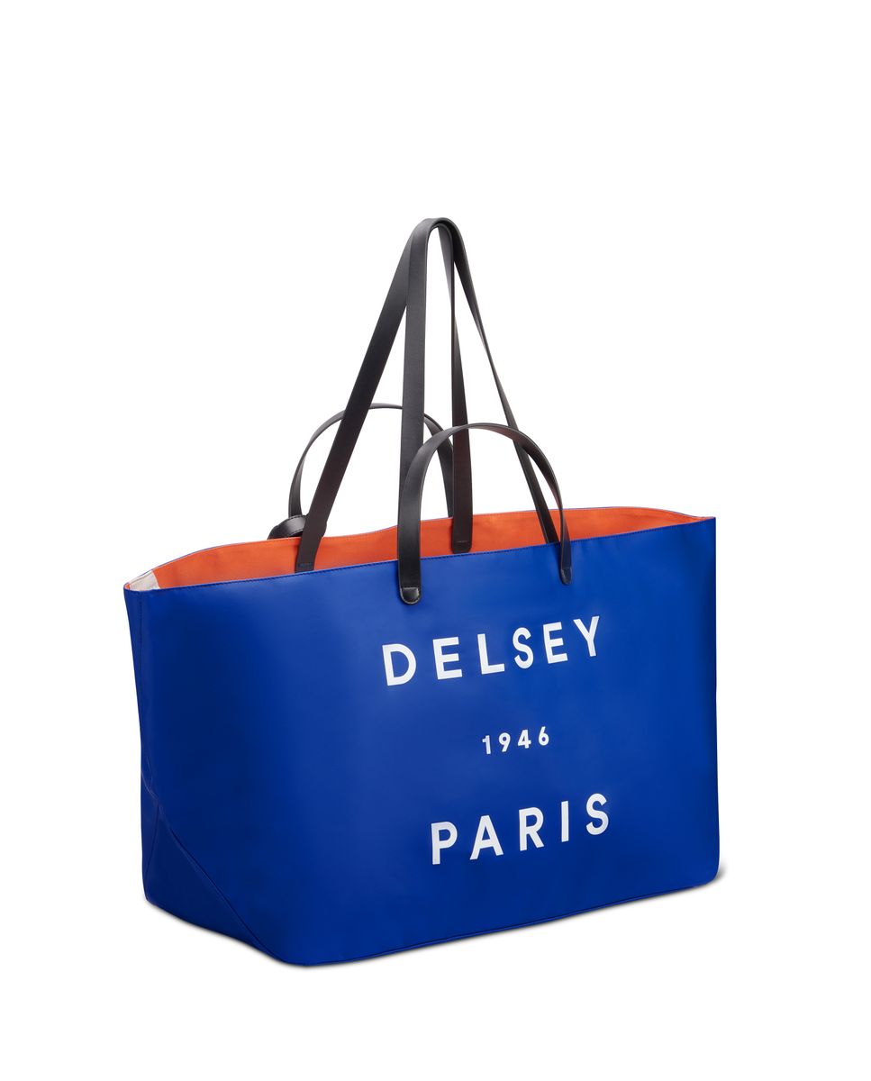 Bolsa de viaje Croisiere compatible con sistema trolley talla L - Delsey Paris - Azul índigo Azul índigo-2