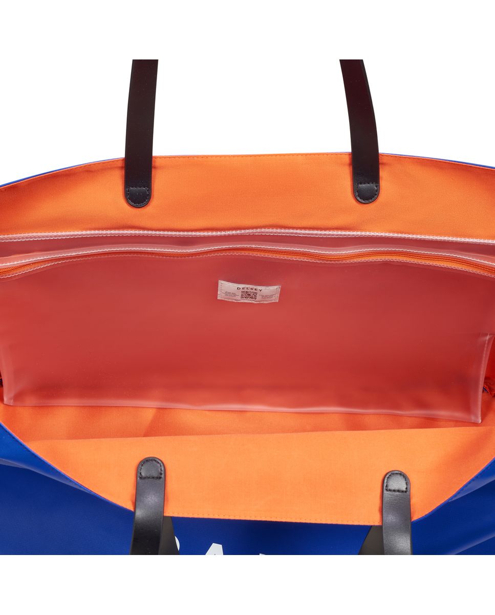 Bolsa de viaje Croisiere compatible con sistema trolley talla L - Delsey Paris - Azul índigo Azul índigo-5