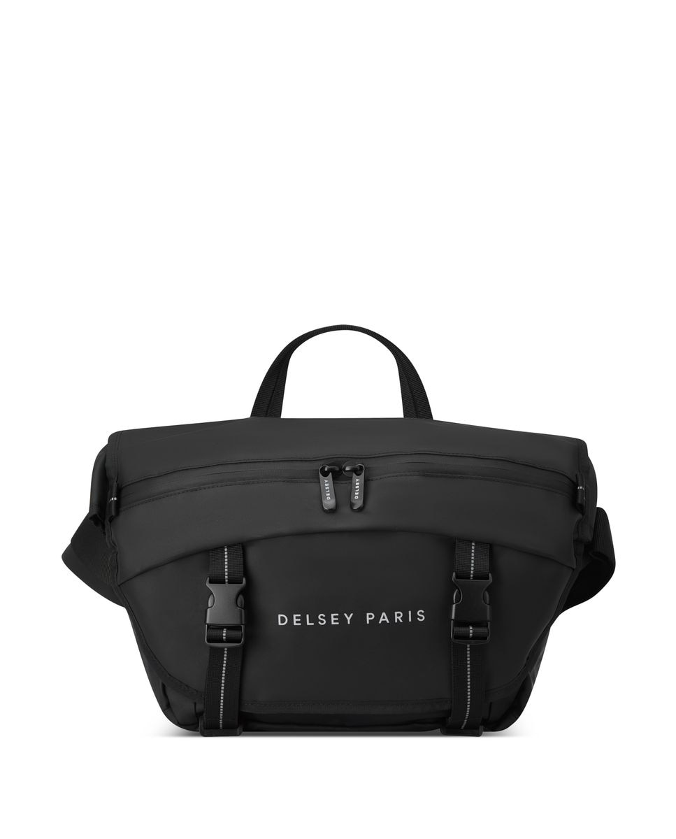 Bolsa de viaje raspail impermeable compatible con sistema trolley - Delsey Paris - Negro Negro-1