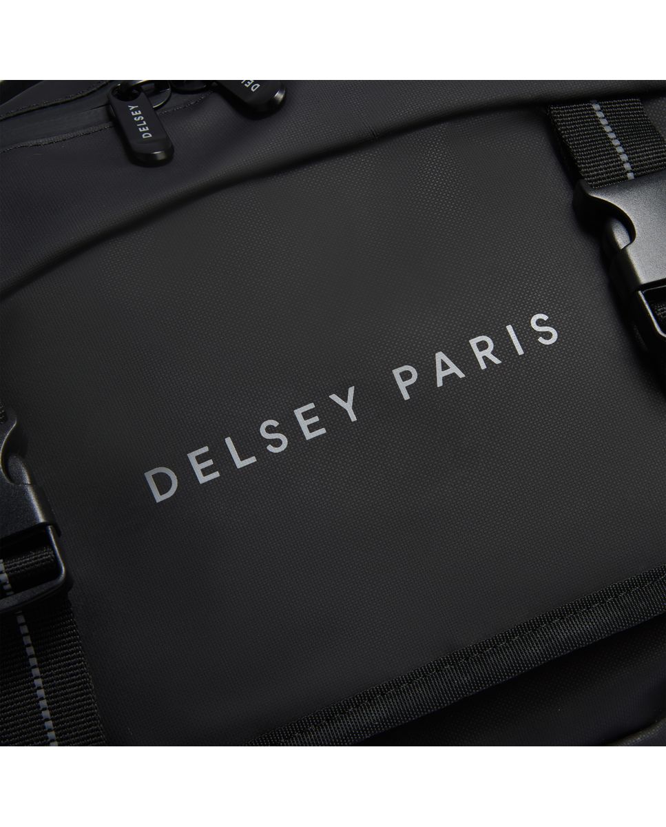 Bolsa de viaje raspail impermeable compatible con sistema trolley - Delsey Paris - Negro Negro-5