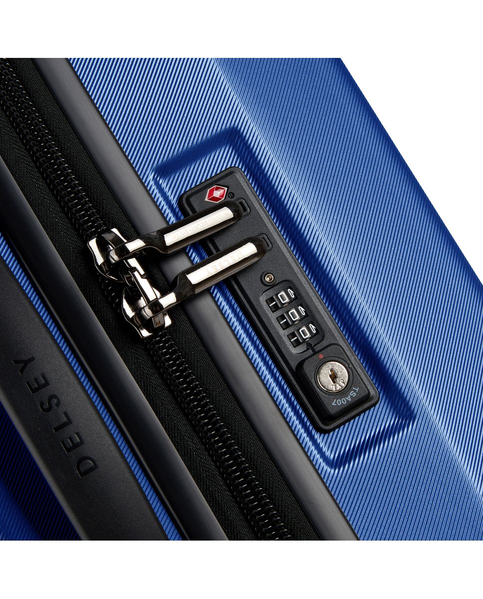 Maleta mediana Karat 20 rígida con capacidad de 7009 L - Delsey Paris - Azul Azul-6