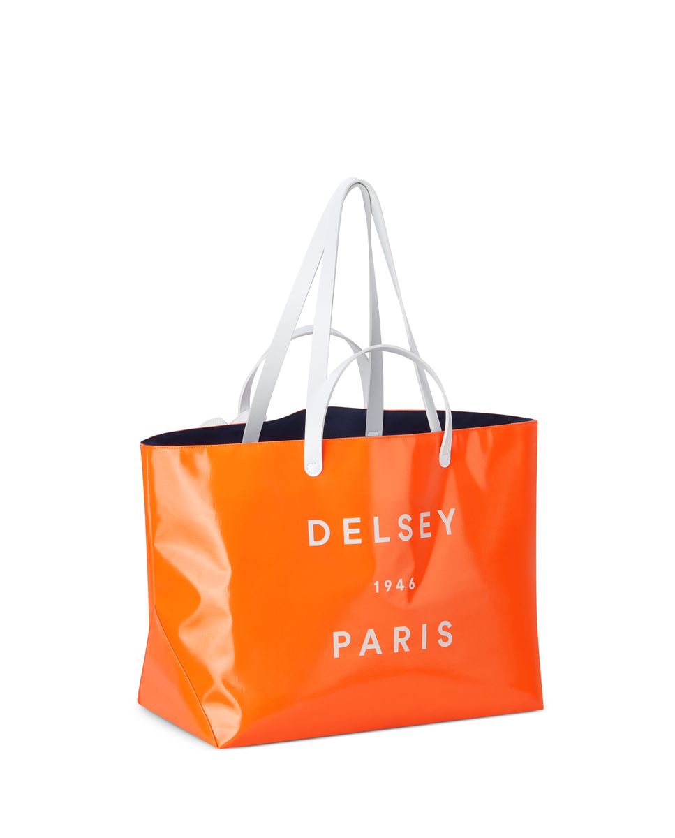 Bolsa de viaje Croisiere de textil edición limitada Roland Garros con capacidad de 40,17 L - Delsey Paris - Naranja Naranja-2