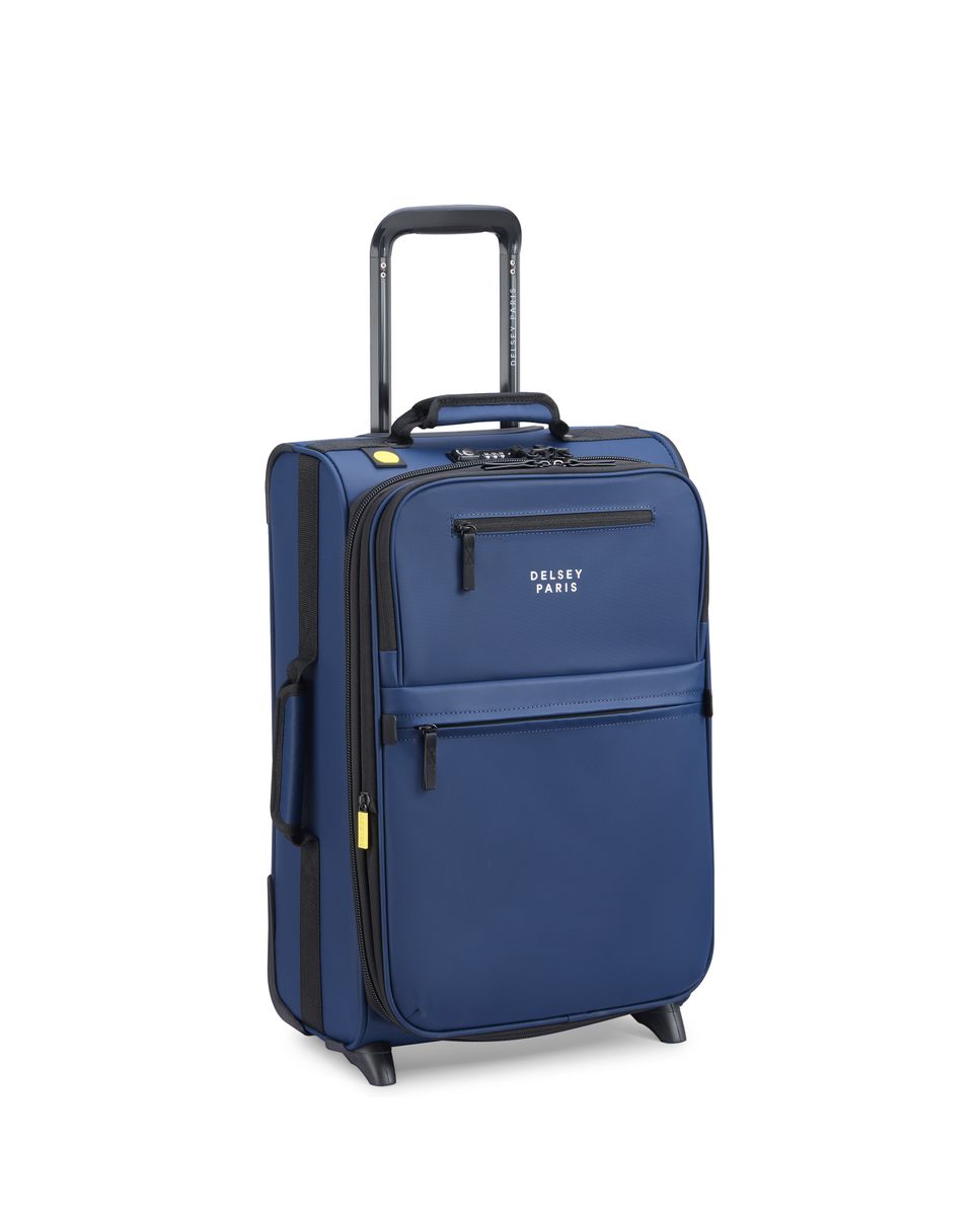 Maleta de cabina maubert 2.0 blanda con capacidad de 39 l - Delsey Paris - Azul Azul-2