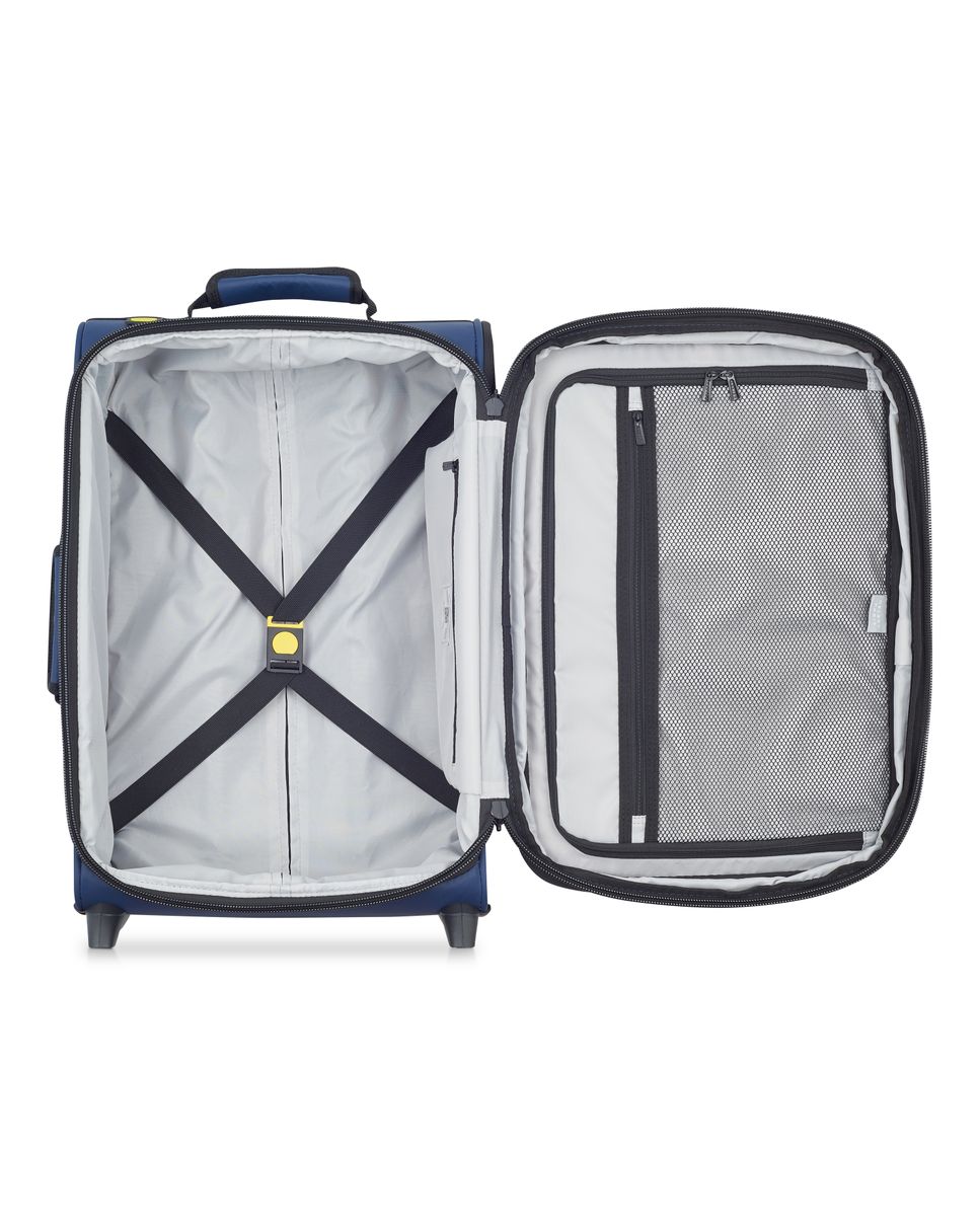 Maleta de cabina maubert 2.0 blanda con capacidad de 39 l - Delsey Paris - Azul Azul-3