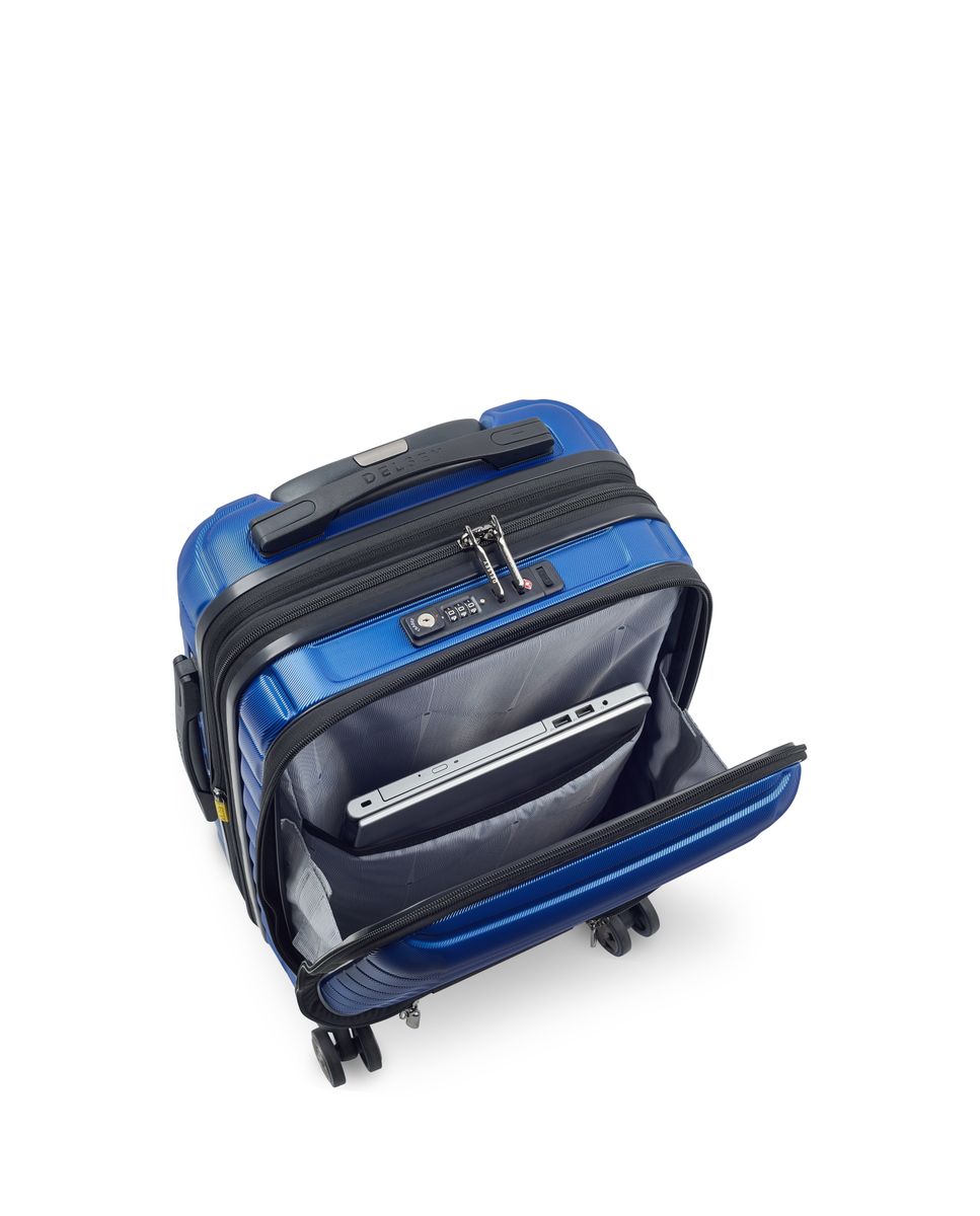 Imagen 5 de Shadow 5.0 maleta trolley cabina expandible 4 ruedas dobles 55cm - Delsey Paris - Azul Azul