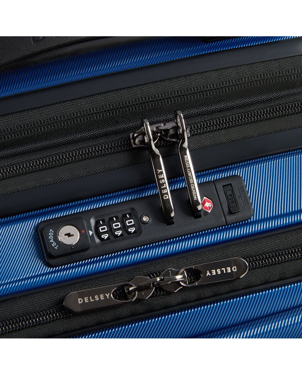 Imagen 6 de Shadow 5.0 maleta trolley cabina expandible 4 ruedas dobles 55cm - Delsey Paris - Azul Azul