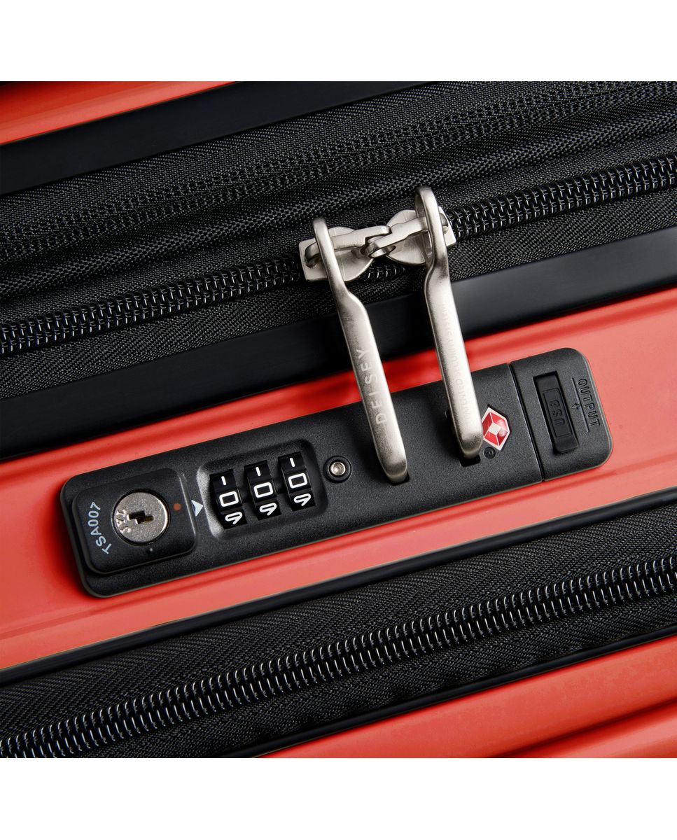 Imagen 6 de Shadow 5.0 maleta trolley cabina expandible 4 ruedas dobles 55cm - Delsey Paris - Rojo Rojo