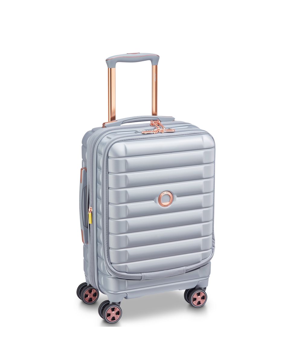 Imagen 2 de Shadow 5.0 maleta trolley cabina expandible 4 ruedas dobles 55cm - Delsey Paris - Platino Platino