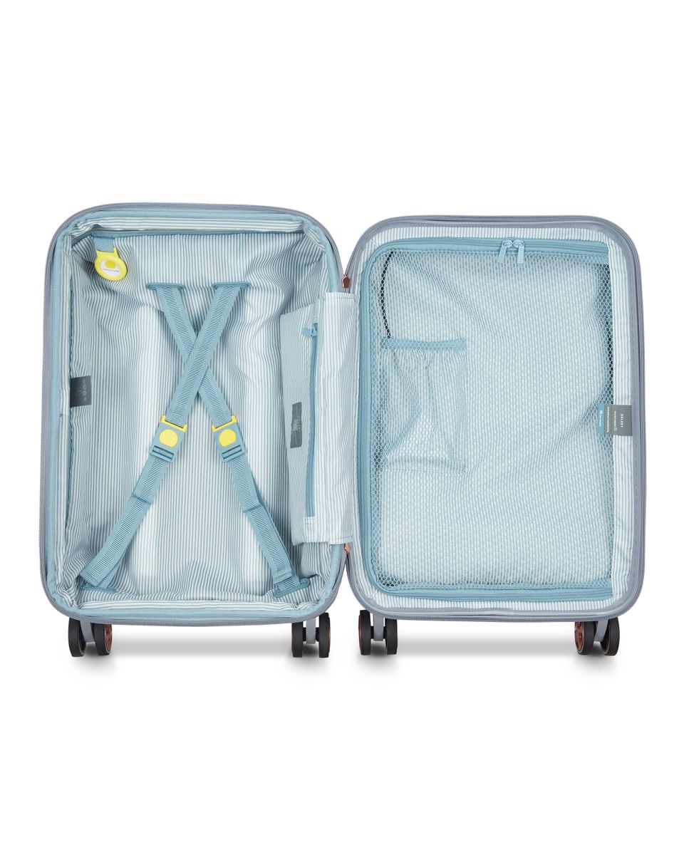 Imagen 3 de Shadow 5.0 maleta trolley cabina expandible 4 ruedas dobles 55cm - Delsey Paris - Platino Platino
