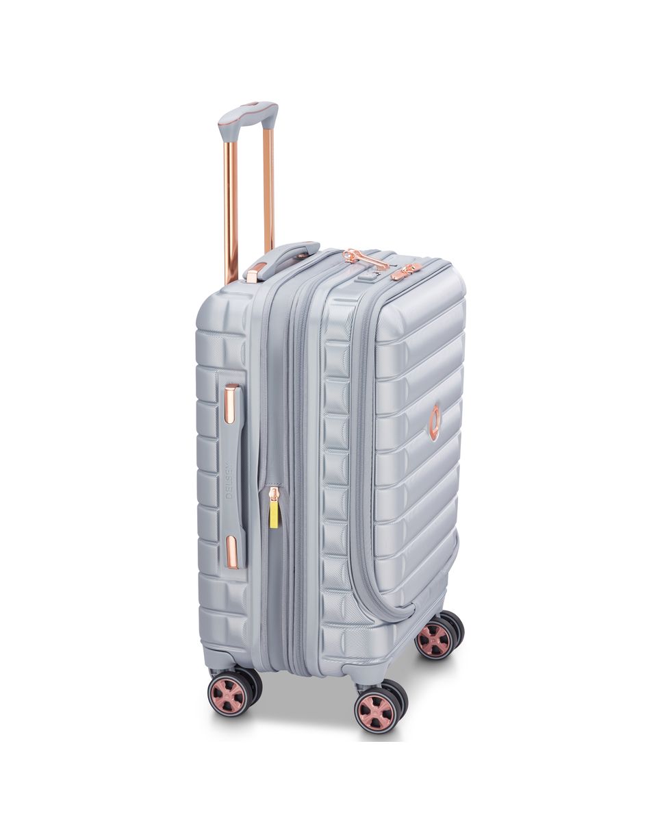 Imagen 4 de Shadow 5.0 maleta trolley cabina expandible 4 ruedas dobles 55cm - Delsey Paris - Platino Platino
