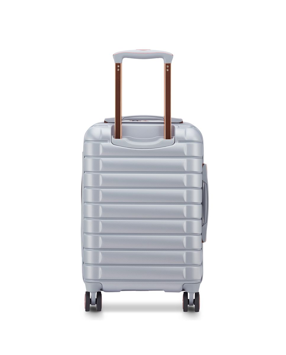 Imagen 6 de Shadow 5.0 maleta trolley cabina expandible 4 ruedas dobles 55cm - Delsey Paris - Platino Platino