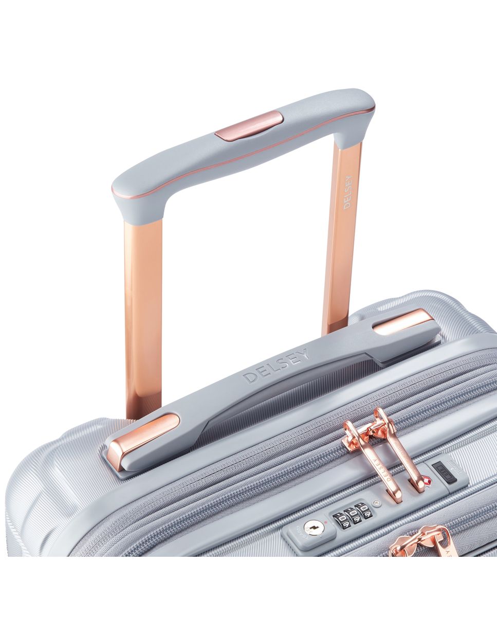 Imagen 7 de Shadow 5.0 maleta trolley cabina expandible 4 ruedas dobles 55cm - Delsey Paris - Platino Platino