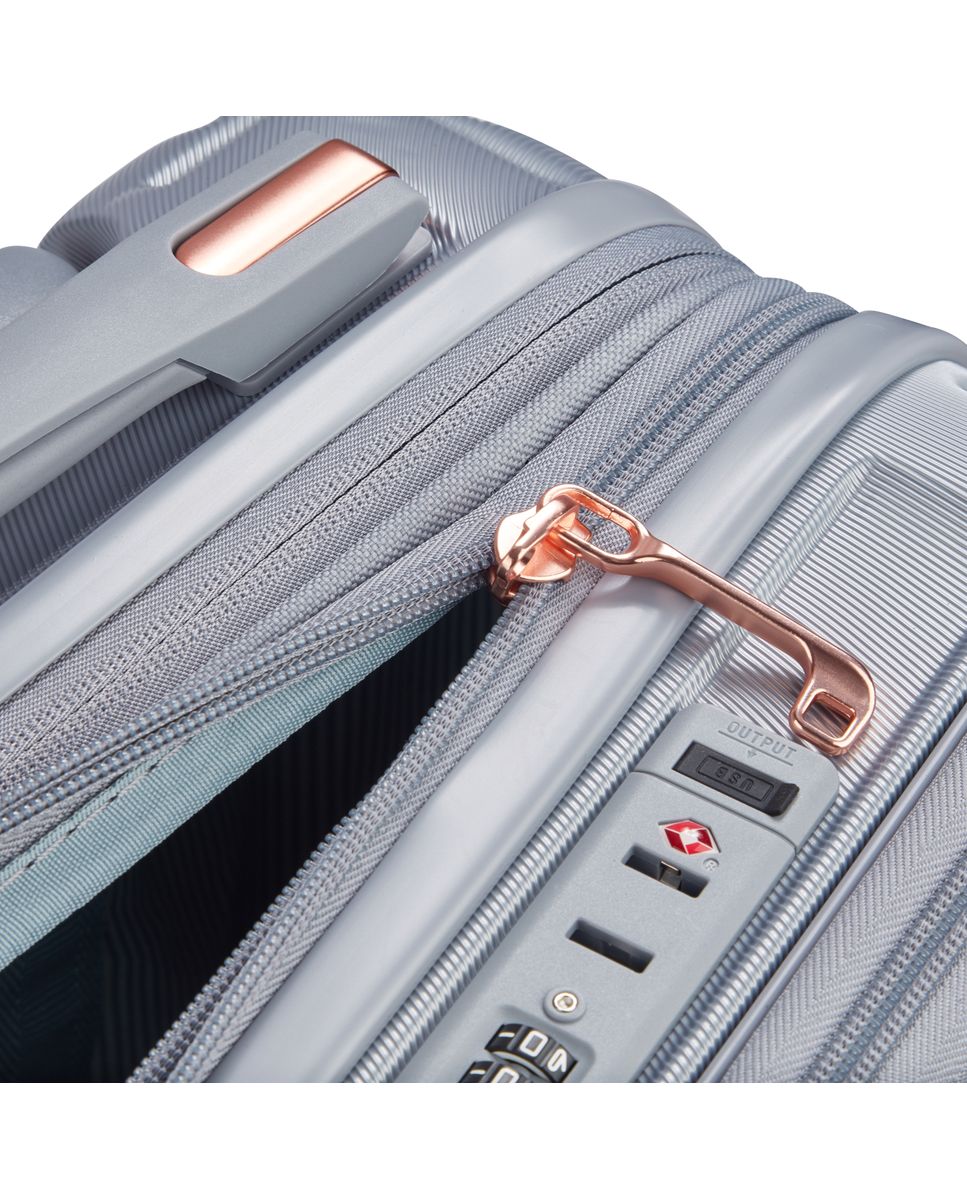 Imagen 9 de Shadow 5.0 maleta trolley cabina expandible 4 ruedas dobles 55cm - Delsey Paris - Platino Platino