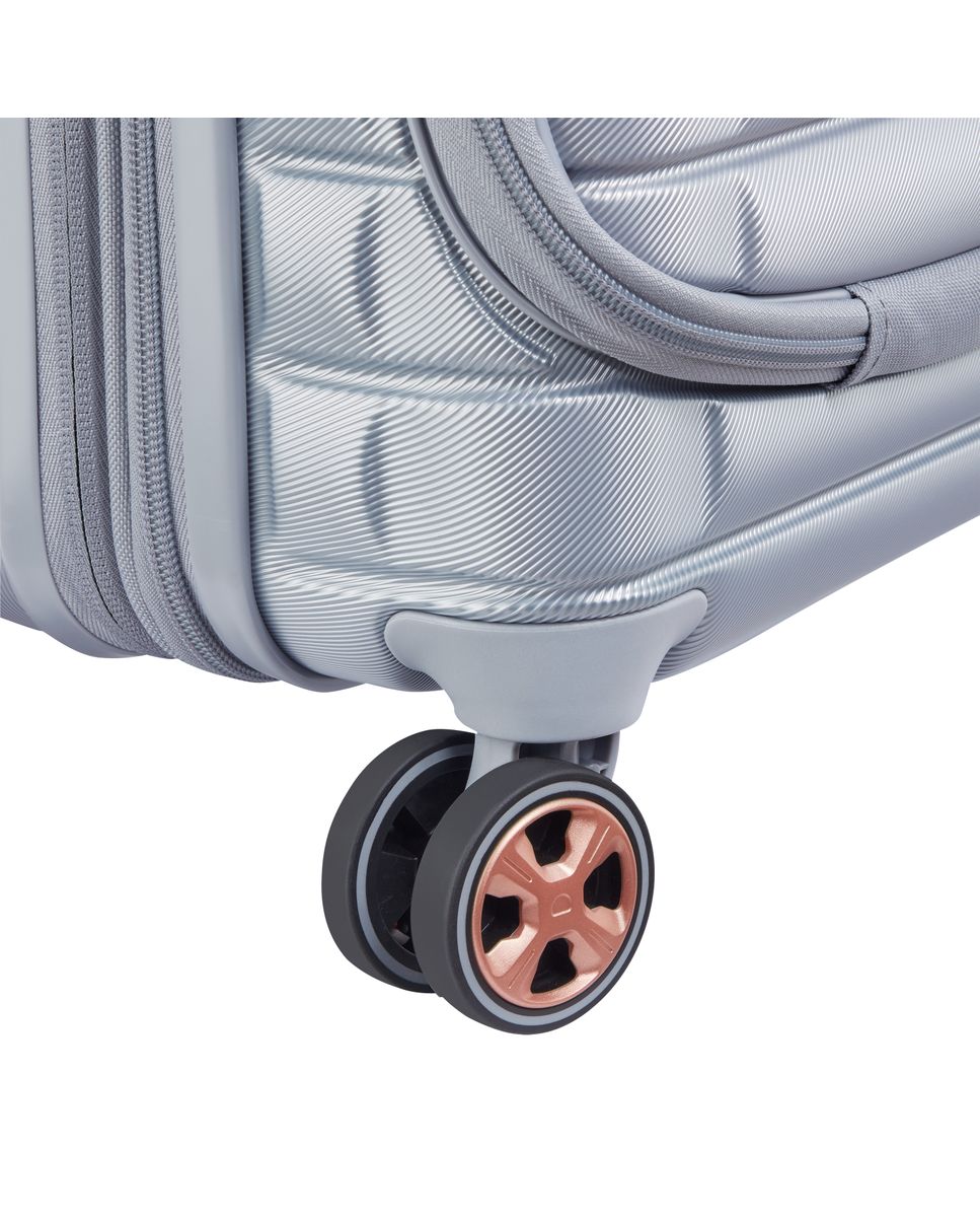 Imagen 10 de Shadow 5.0 maleta trolley cabina expandible 4 ruedas dobles 55cm - Delsey Paris - Platino Platino