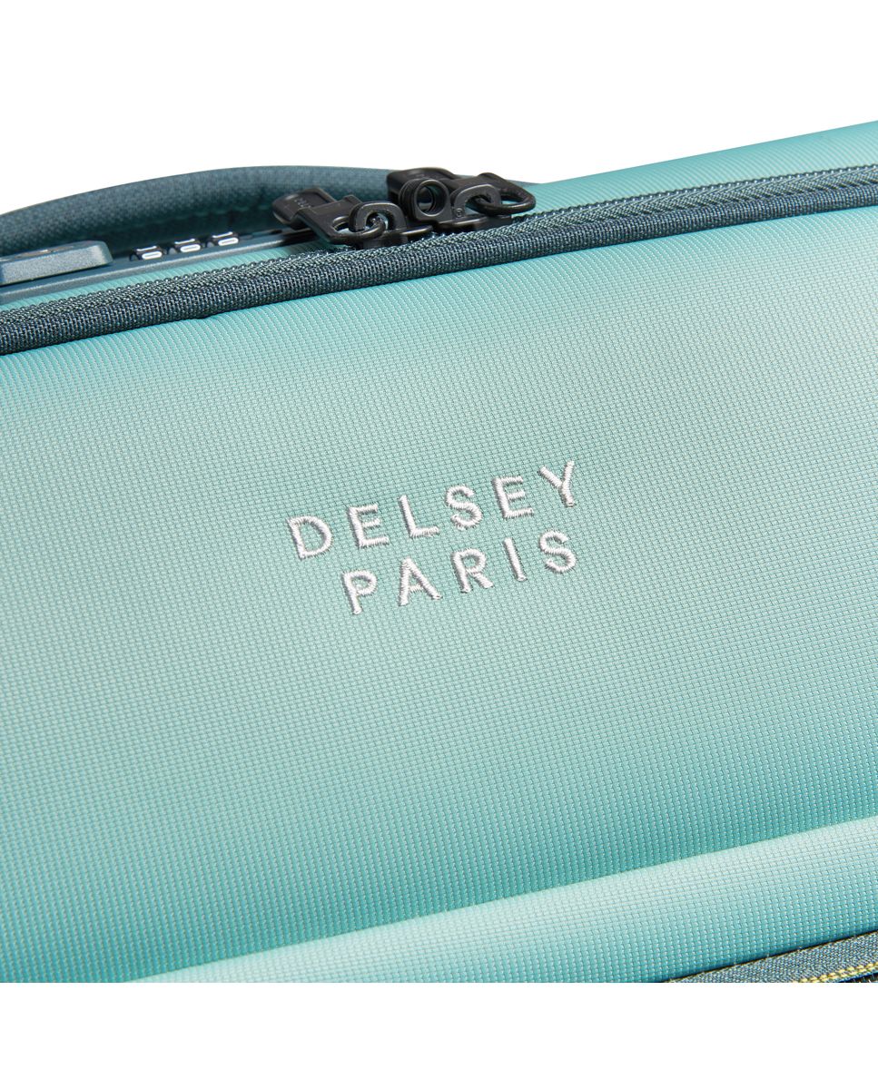 Maleta de cabina brochant 3 blanda con capacidad de 35 l - Delsey Paris - Verde Verde-6