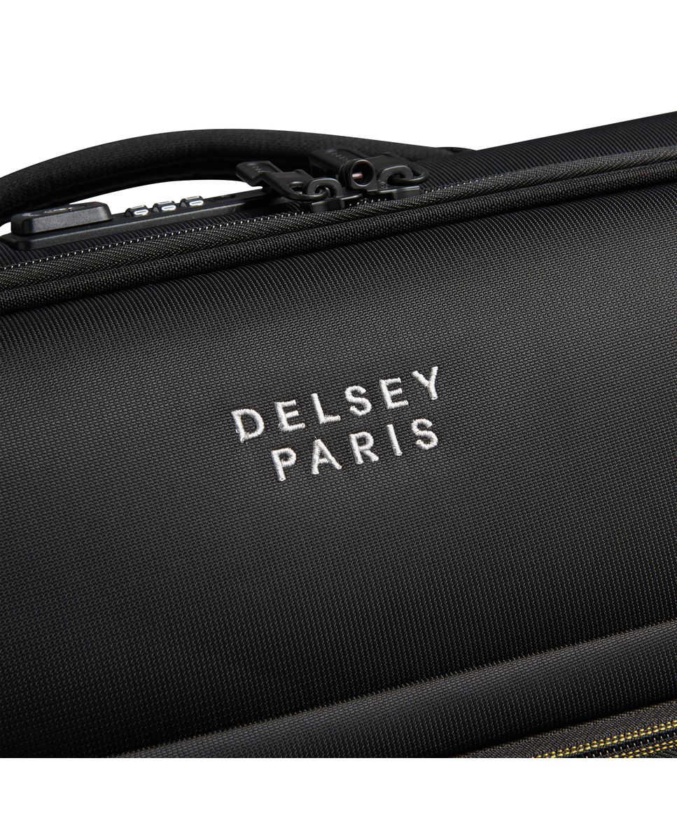 Maleta de cabina brochant 3 blanda con capacidad de 35 l - Delsey Paris - Negro Negro-6