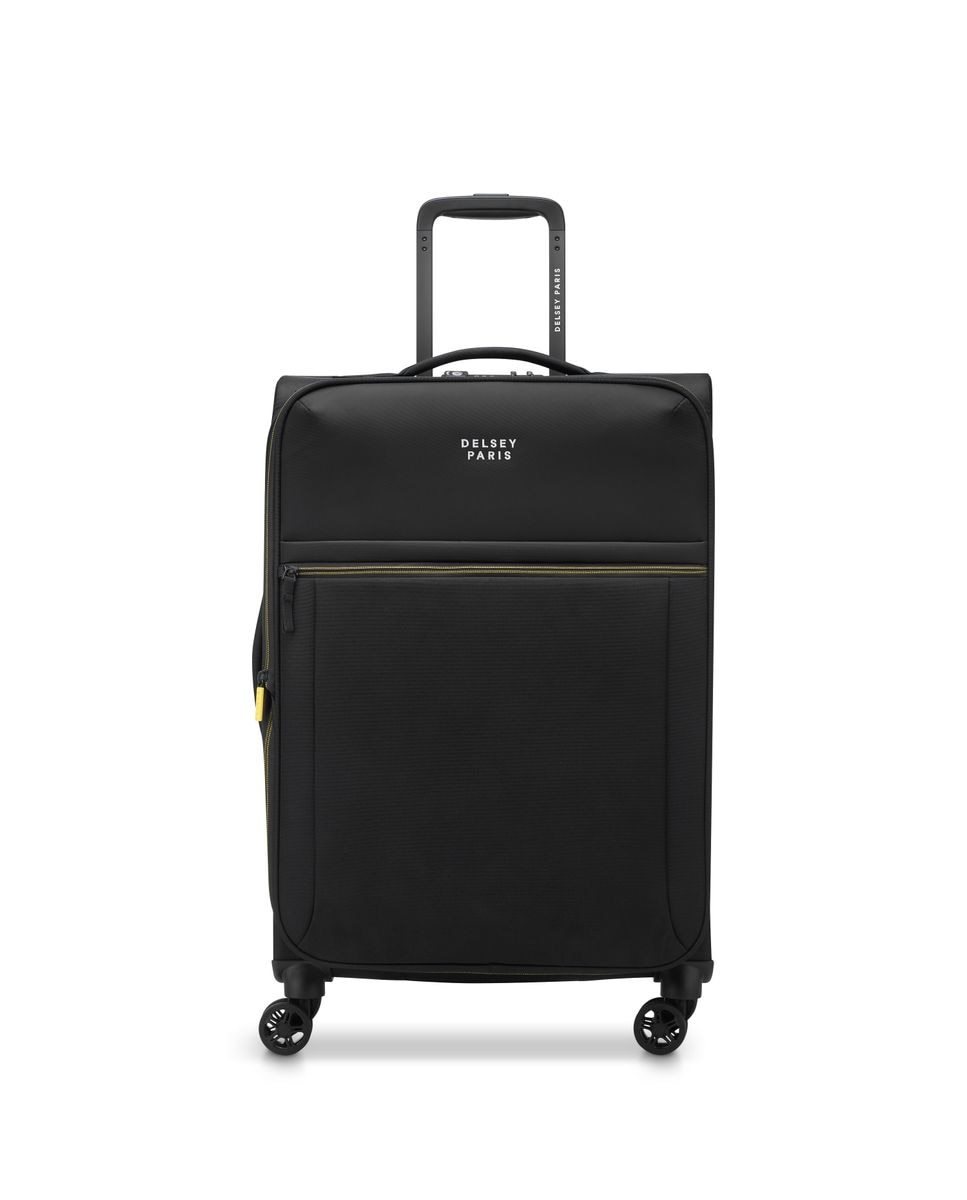 Delsey Paris - Maleta mediana expandible Brochant 3 blanda con capacidad de 60 L.