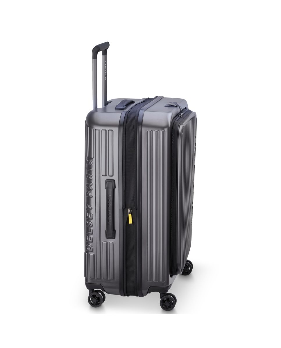 Maleta mediana expandible securitime zip rígida con capacidad de 73 l - Delsey Paris - Gris Gris-7