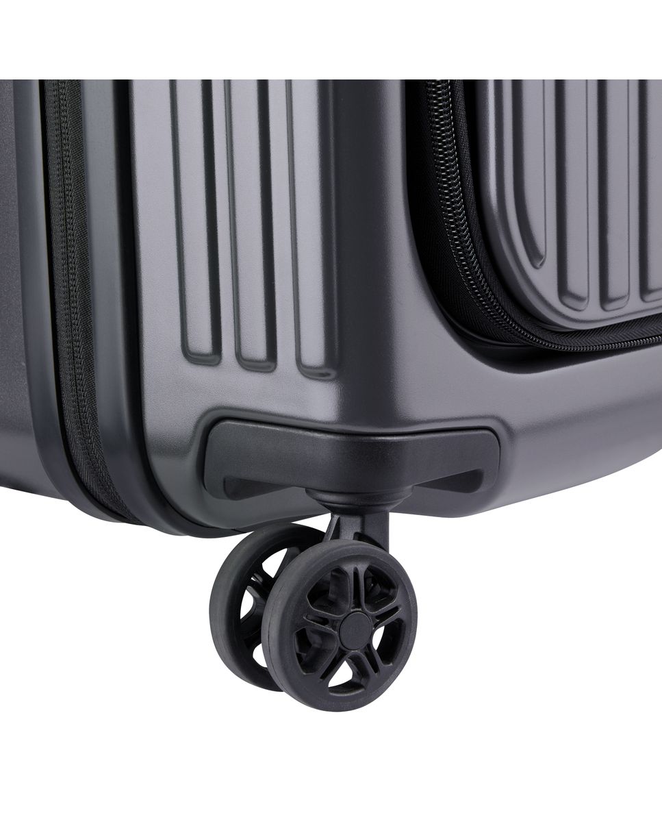 Maleta mediana expandible securitime zip rígida con capacidad de 73 l - Delsey Paris - Gris Gris-8