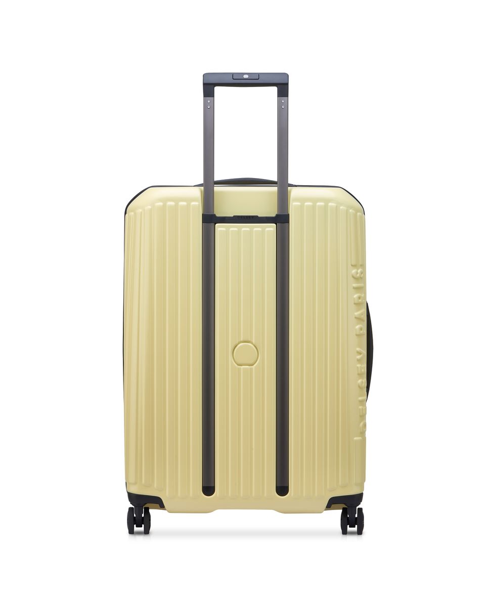 Maleta mediana expandible securitime zip rígida con capacidad de 73 l - Delsey Paris - Amarillo Amarillo-5