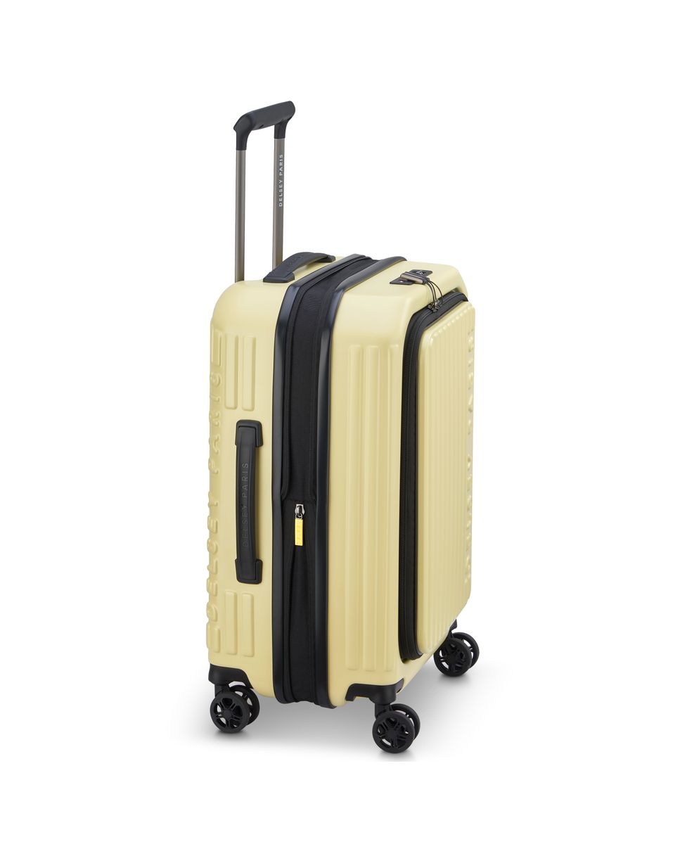 Maleta mediana expandible securitime zip rígida con capacidad de 73 l - Delsey Paris - Amarillo Amarillo-7