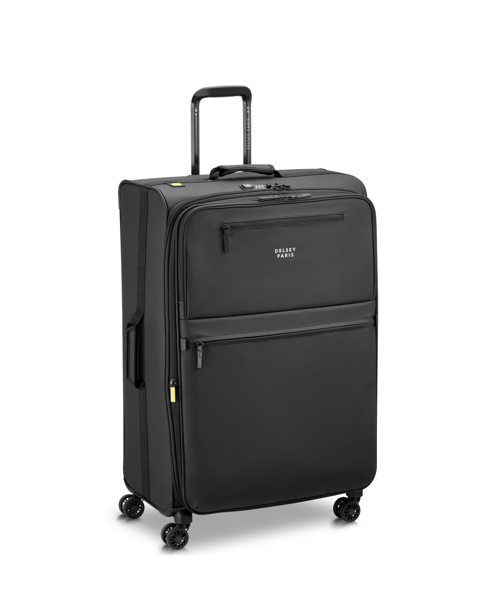 Maleta grande expandible maubert 2.0 blanda con capacidad de 107 l - Delsey Paris - Negro Negro-2