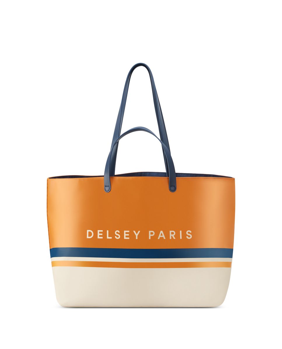 Imagen 0 de Bolsa de viaje Croisiere de textil edición limitada Roland Garros con capacidad de 40,17 L Azul marino / Naranja