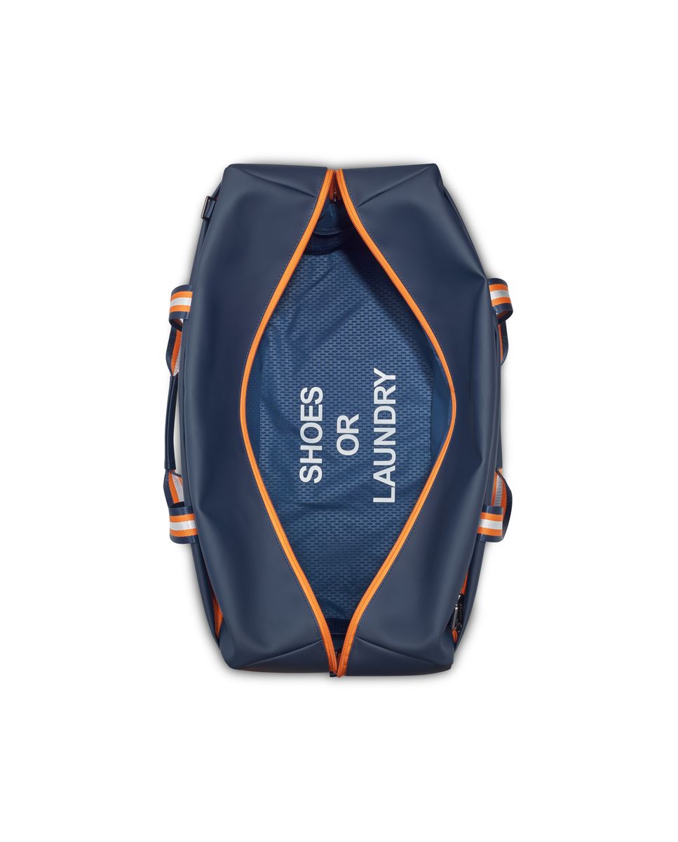 Bolsa de viaje cabina turenne soft con tejido hidrófugo 55cm - Delsey Paris - Azul marino / Naranja Azul marino / Naranja-7