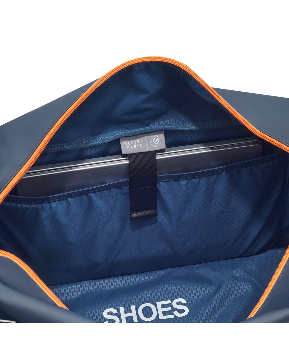 Bolsa de viaje cabina turenne soft con tejido hidrófugo 55cm - Delsey Paris - Azul marino / Naranja Azul marino / Naranja-8