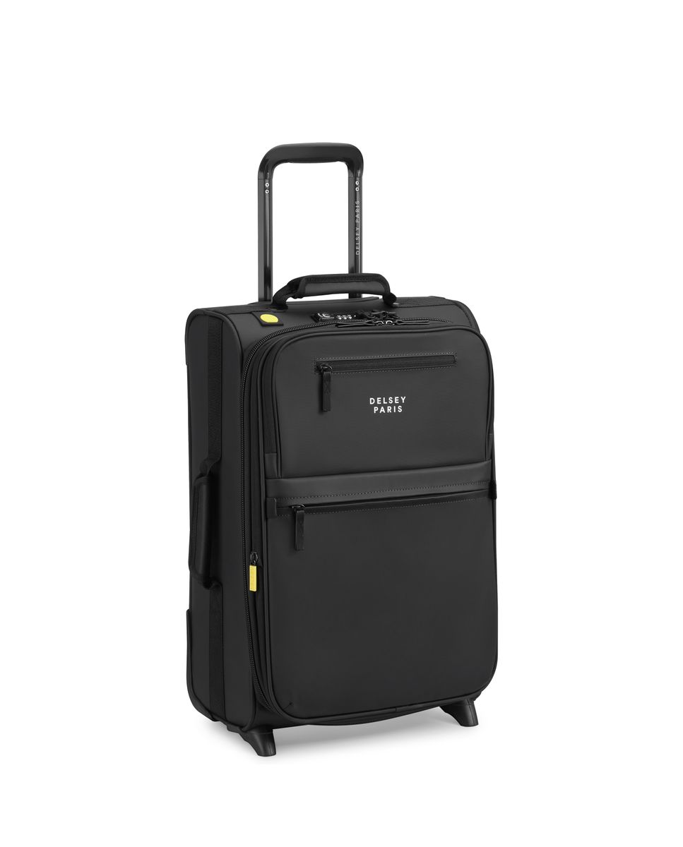Maleta de cabina maubert 2.0 blanda con capacidad de 39 l - Delsey Paris - Negro Negro-2