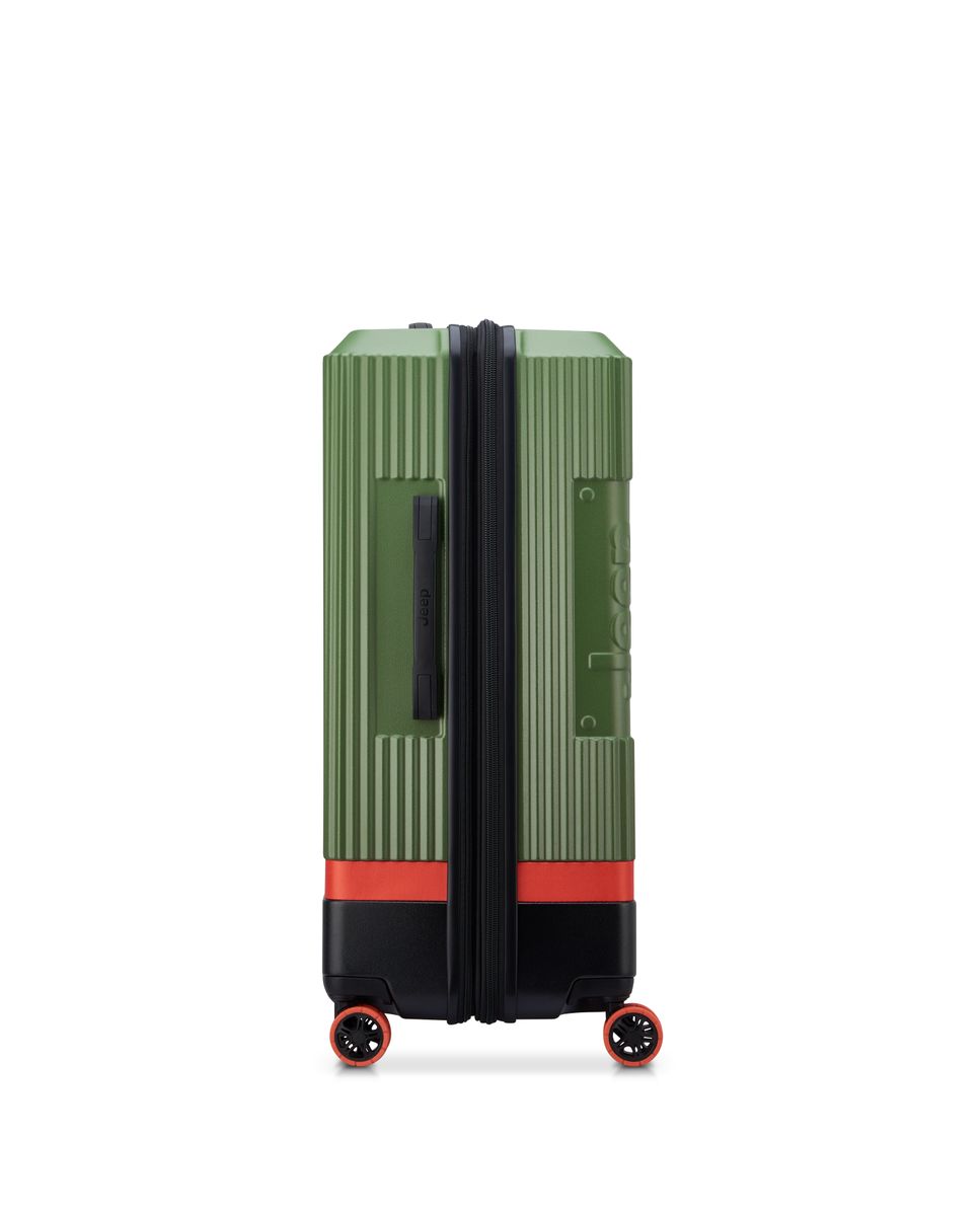 Maleta grande expandible jh001a rígida con capacidad de 104 l