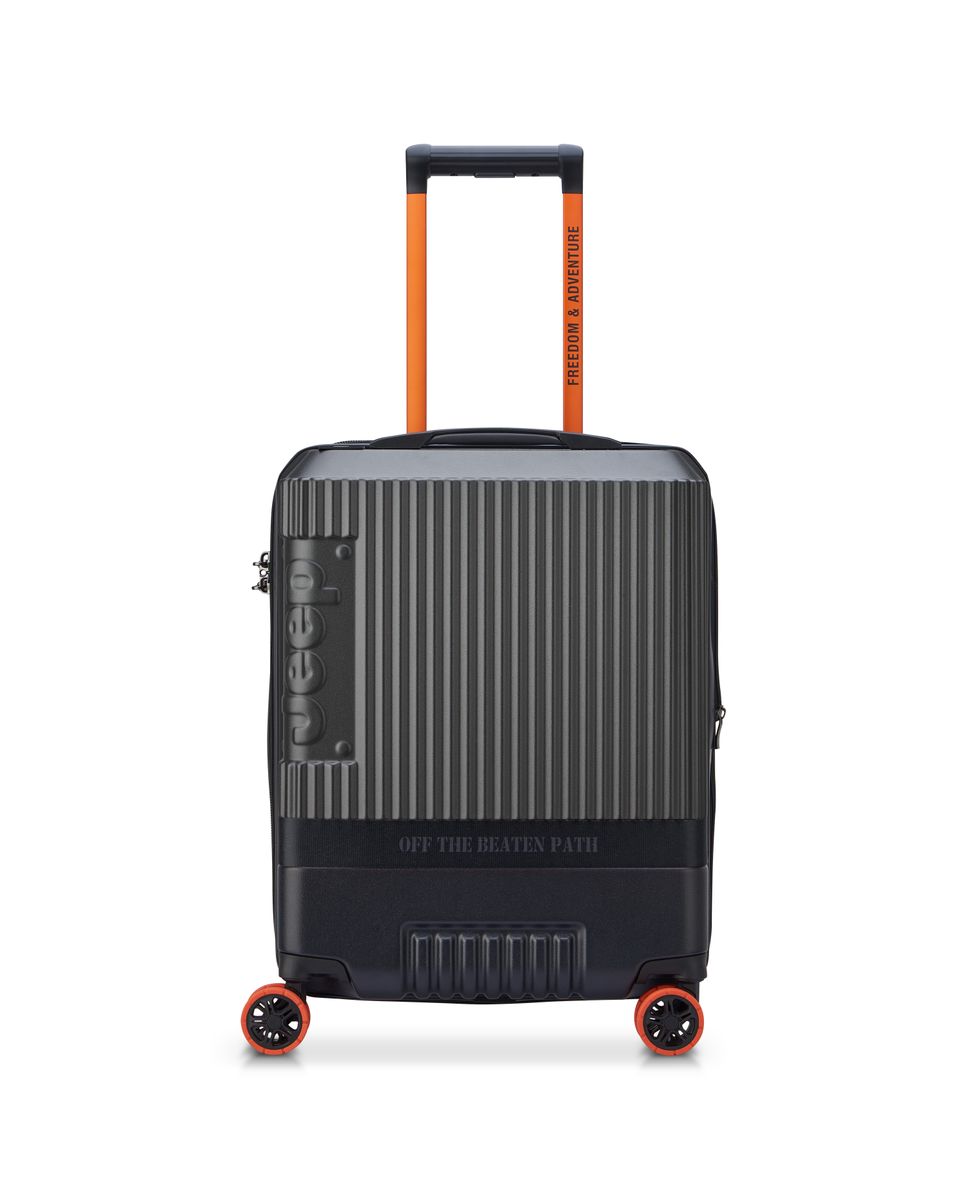 Imagen 0 de Maleta de cabina expandible jeep x delsey paris jh001a rígida con capacidad de 37 l Antracita