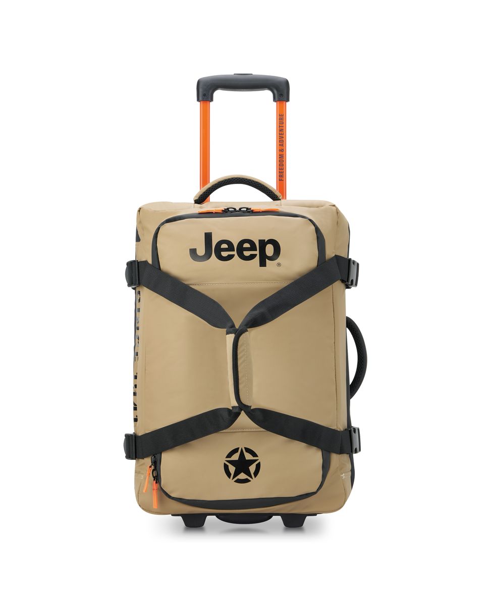Imagen 0 de Bolsa de viaje jeep x delsey paris js005a de poliéster ripstop y poliuretano Arena