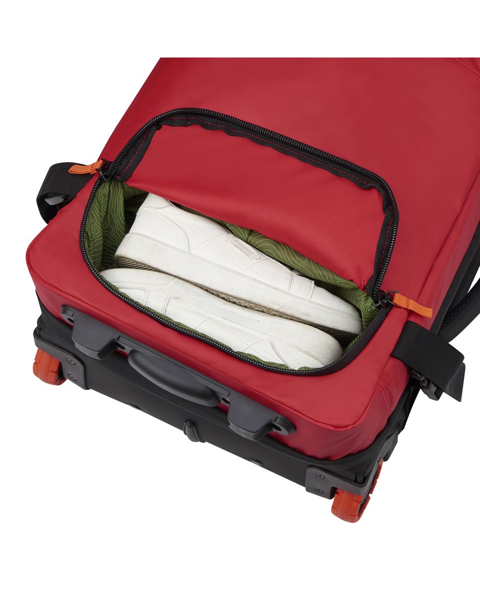 Bolsa de viaje jeep x delsey paris js005a de poliéster ripstop y poliuretano - Rojo Rojo-6