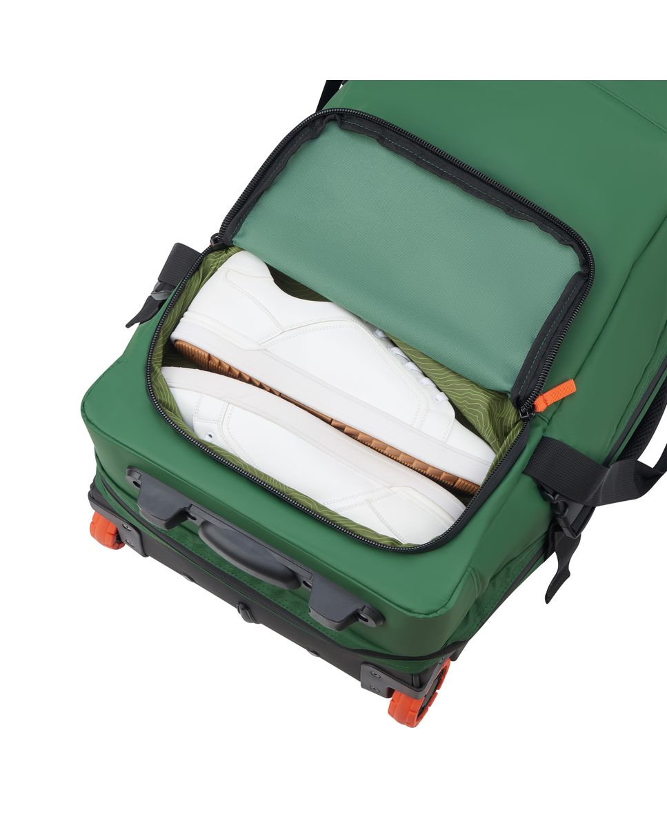 Bolsa de viaje jeep x delsey paris js005a de poliéster ripstop y poliuretano - Verde Verde-6