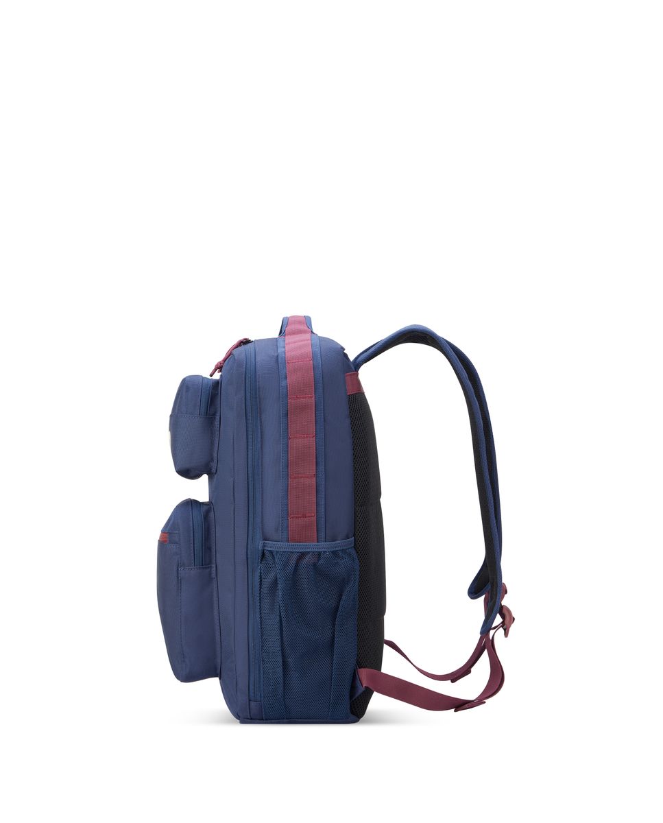 Mochila jeep x delsey paris js015b de poliéster - Azul Azul-6