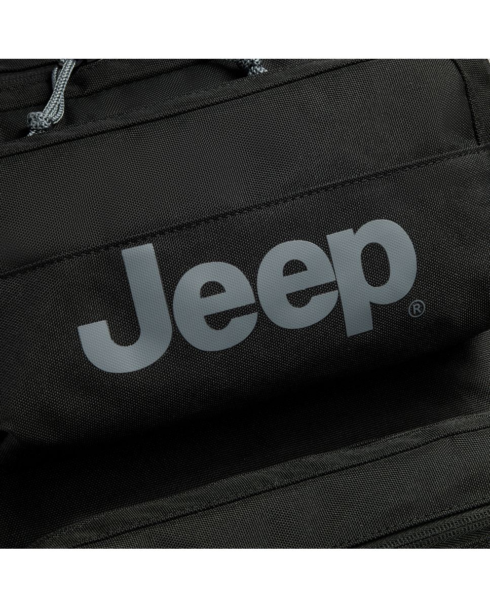 Mochila jeep x delsey paris js015b de poliéster - Negro Negro-4