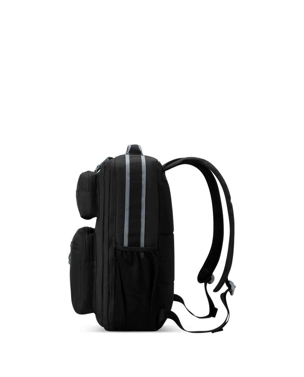 Mochila jeep x delsey paris js015b de poliéster - Negro Negro-6