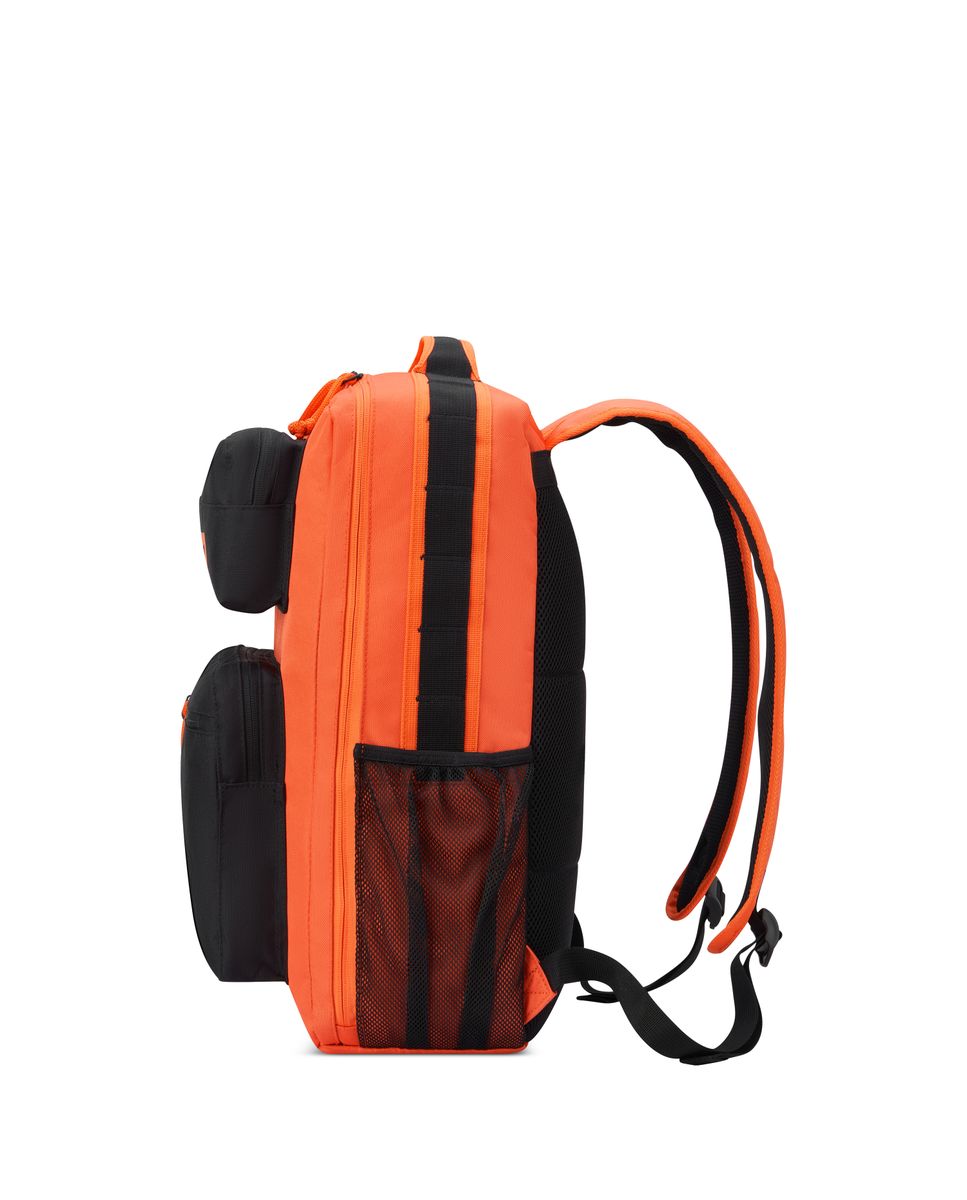 Mochila jeep x delsey paris js015b de poliéster - Naranja / Negro Naranja / Negro-6