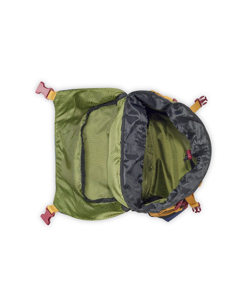 Mochila jeep x delsey paris js017a con respaldo reforzado - Azul marino Azul marino-3